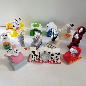 One hundred and one dalmations eight toys McDonalds
